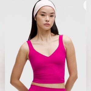 Lululemon Align V-neck Tank Top (light support, A/B cup), Size 6